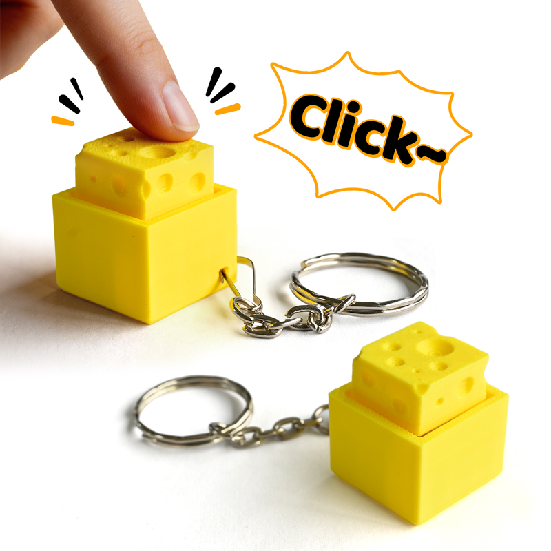 3D Printed Cheesy Key Fidget C - Kids Toys Usa recension och pris