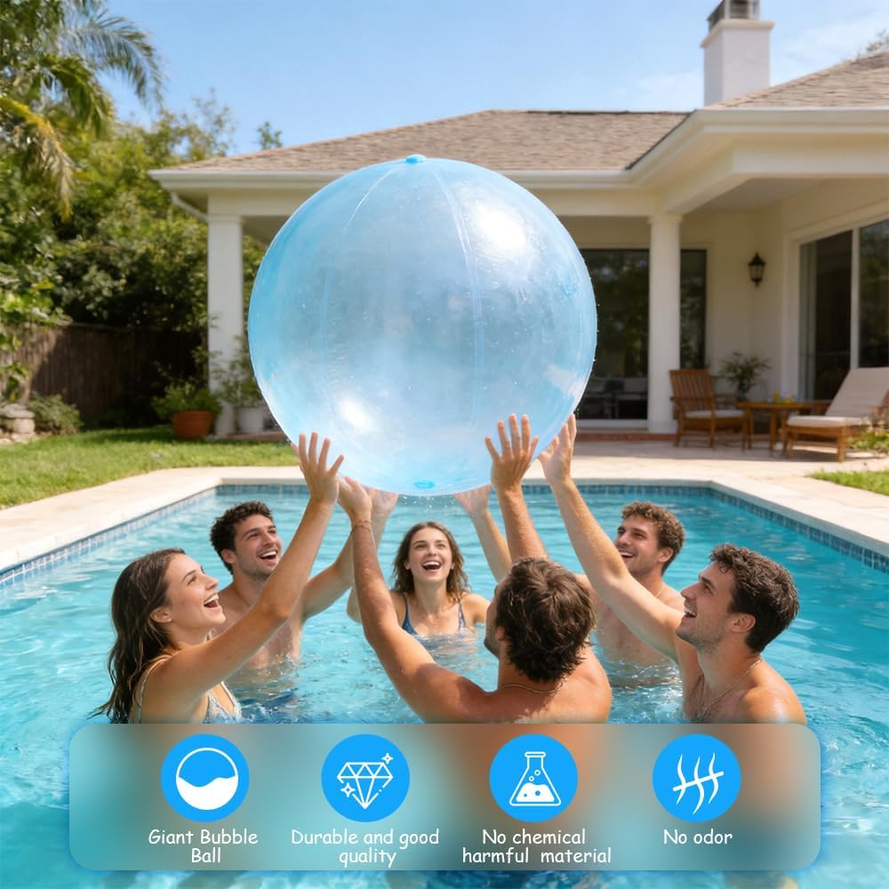 70CM Bubble Ball, Inflatable G - Bubble Machine Outdoor recension och pris