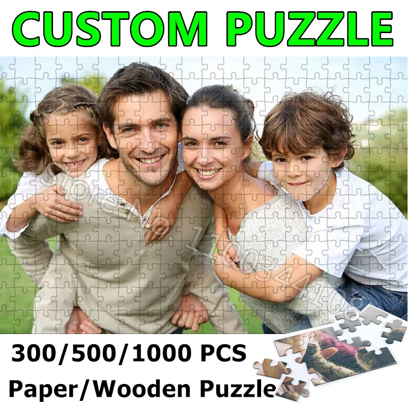 Photo Custom Puzzle 300/500/10 - Wooden Puzzle Kids recension och pris