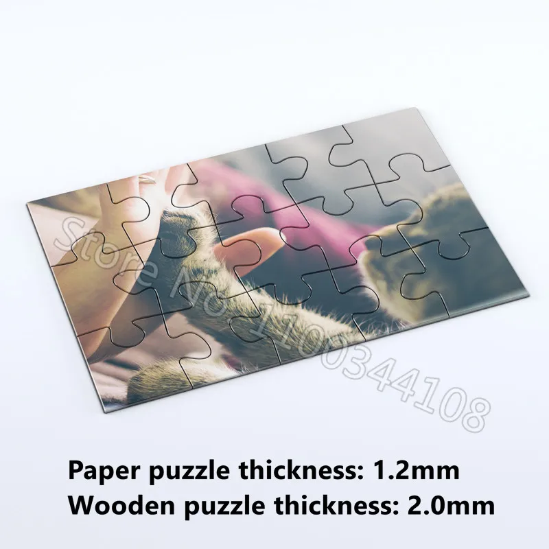 Photo Custom Puzzle 300/500/10 - Wooden Puzzle Kids recension och pris