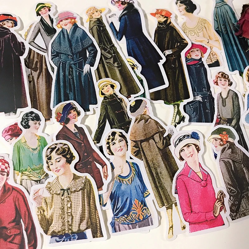 Stickers 25pcs Light Retro Sal - Kids Toys Vintage recension och pris
