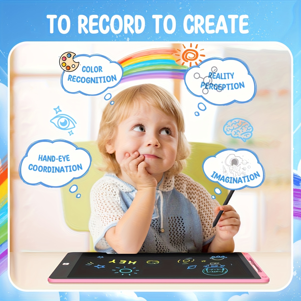 30pcs of 8.5 Inch LCD Drawing  - Kids Toys Learning recension och pris