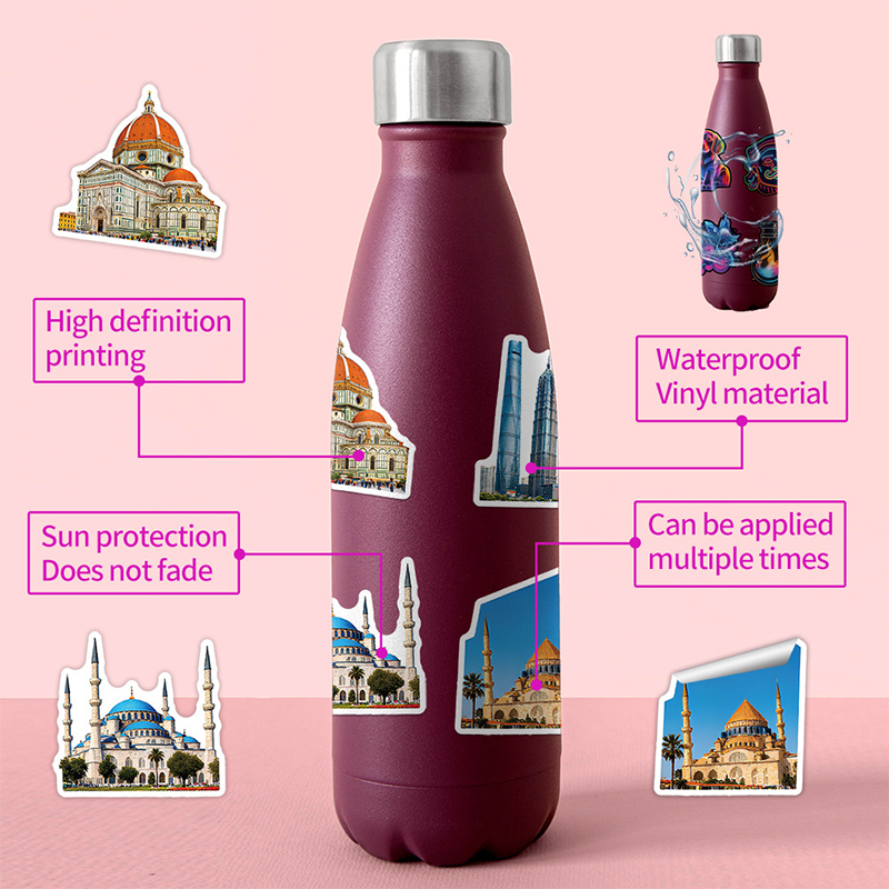 50PCS Famous City Landmark Tra - Kids Toys Vintage recension och pris