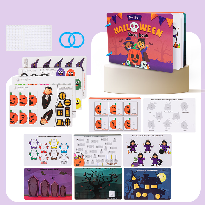 Montessori Baby Busy Book Hall - Kids Quiet Toys recension och pris