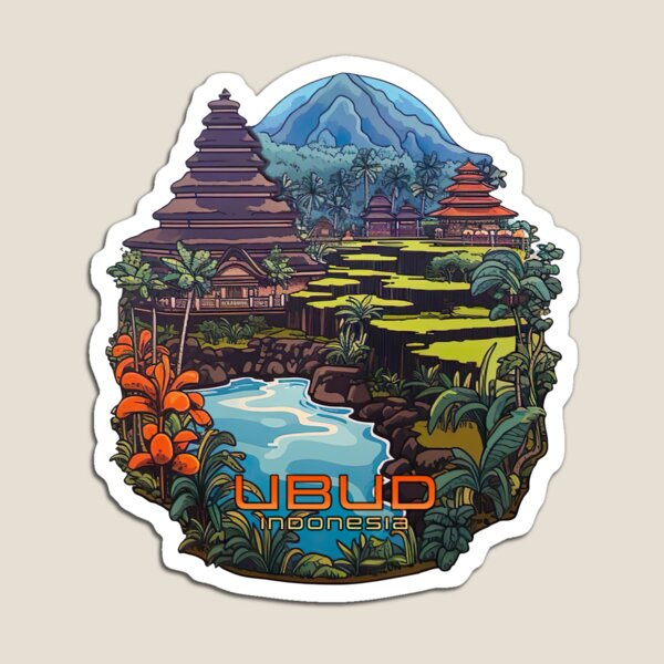 Ubud Bali Indonesia  Magnet Ch - Kids Toys Bali recension och pris