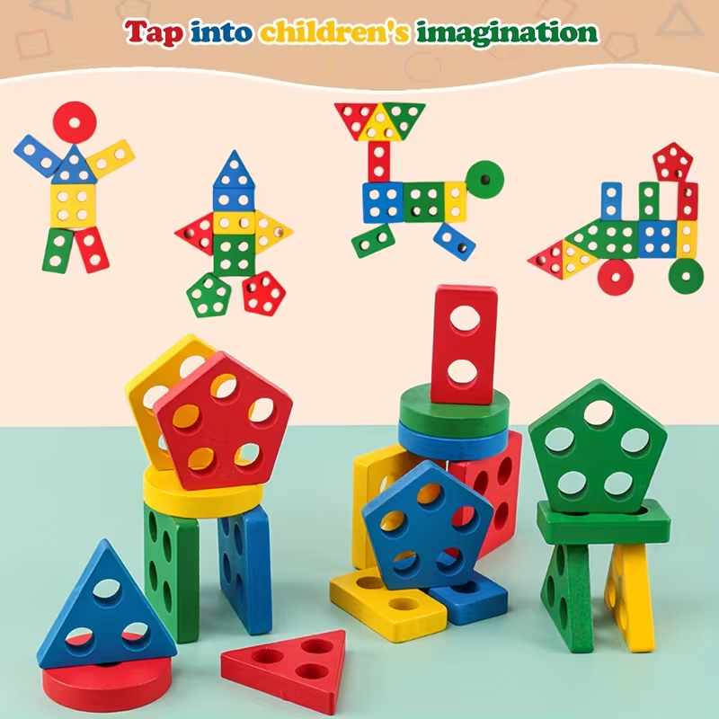 Montessori Wooden Games Baby T - Kids Quiet Toys recension och pris