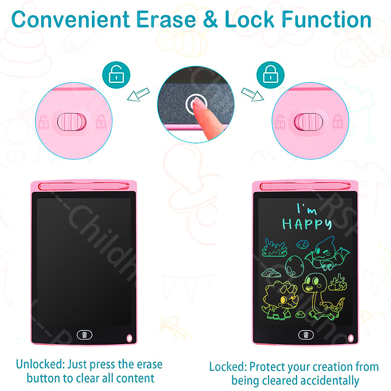 LCD Writing Tablet for Kids, 8 - Kids Toys Learning recension och pris