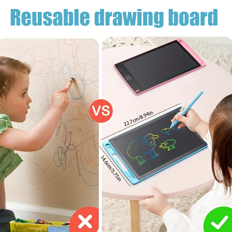 LCD Writing Tablet for Kids, 8 - Kids Toys Learning recension och pris