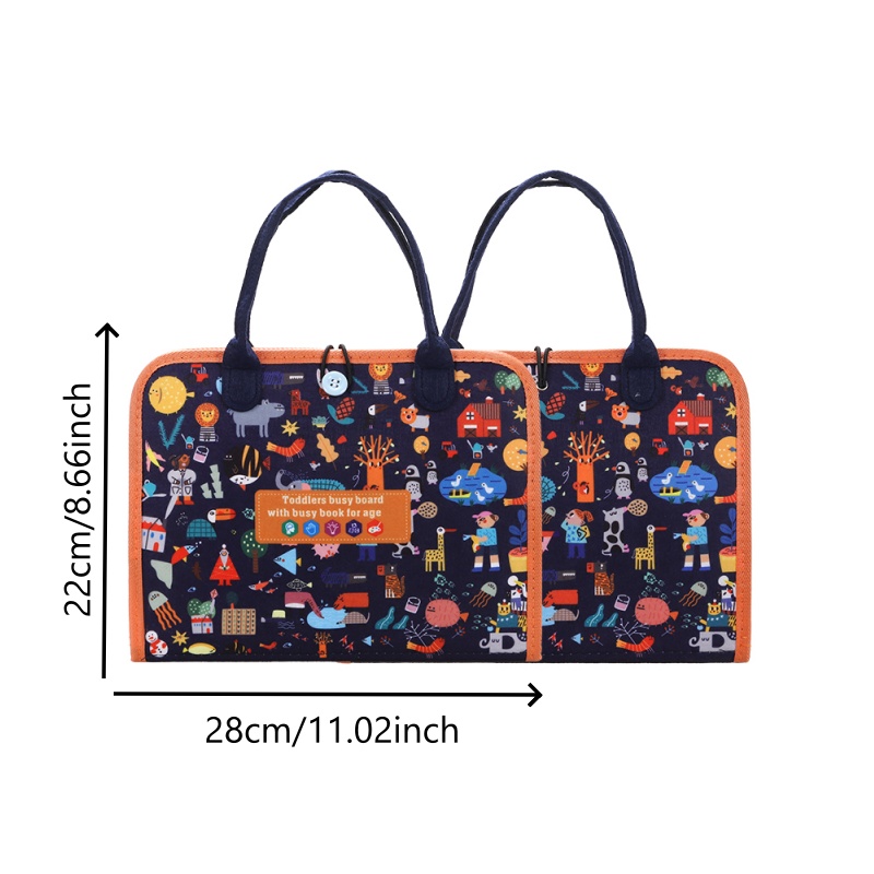 Cartoon City Busy Board Felt Q - Kids Zip Toys recension och pris