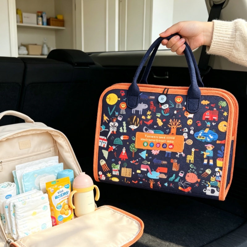 Cartoon City Busy Board Felt Q - Kids Zip Toys recension och pris