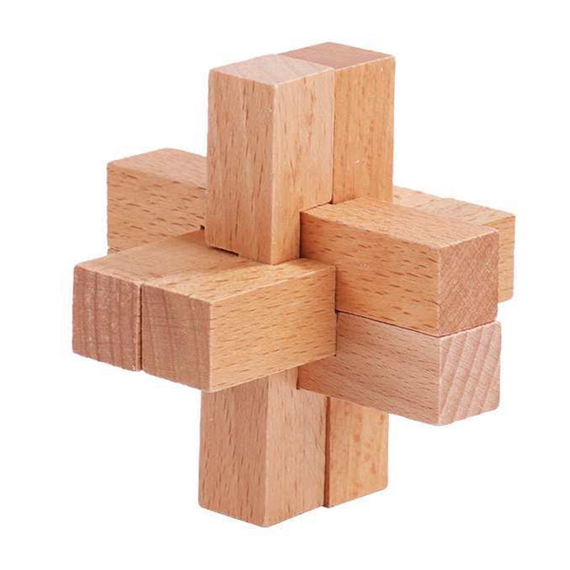 Wooden Luban Puzzle for Adults - Wooden Puzzle Kids recension och pris