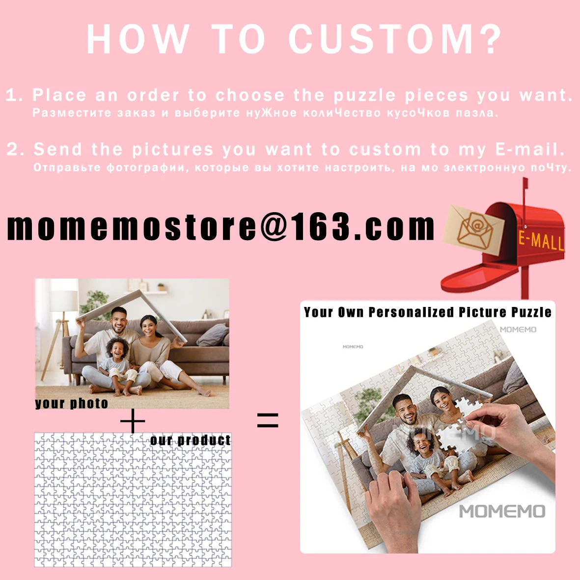 Photo Custom Jigsaw Wooden Per - Wooden Puzzle Kids recension och pris