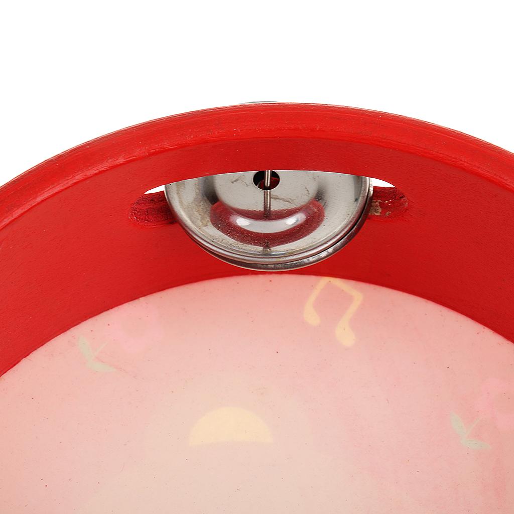 Hand Bell Wooden Tambourine Pe - Kids Toys Learning recension och pris