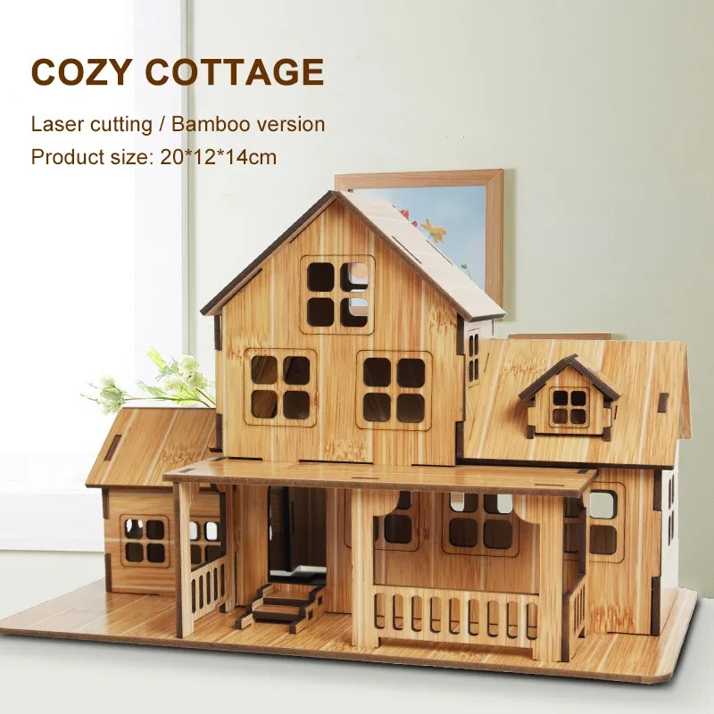 3D Wooden Puzzle Model GamesCo - Wooden Puzzle Kids recension och pris