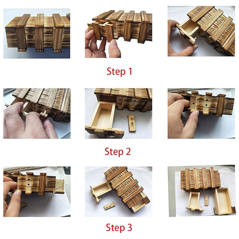 Classic 3D Brain Teaser Wooden - Wooden Puzzle Kids recension och pris