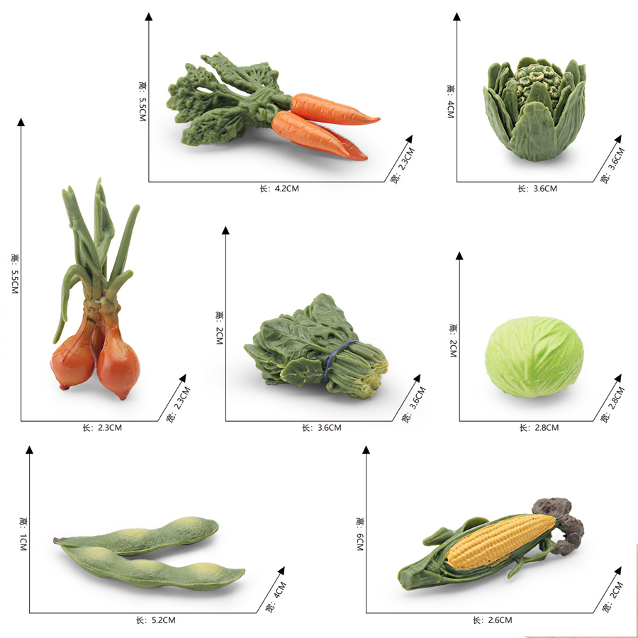 Realistic Vegetables Model Fig - Kids Toys Learning recension och pris