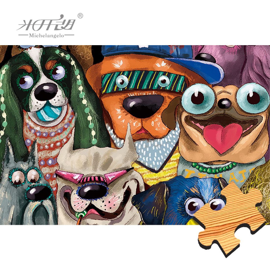 Michelangelo Wooden Jigsaw Puz - Kids Toys Under 500 recension och pris