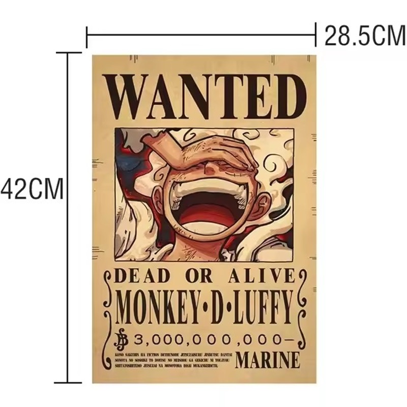 Anime One Piece Bounty Wanted  - Kids Toys Vintage recension och pris