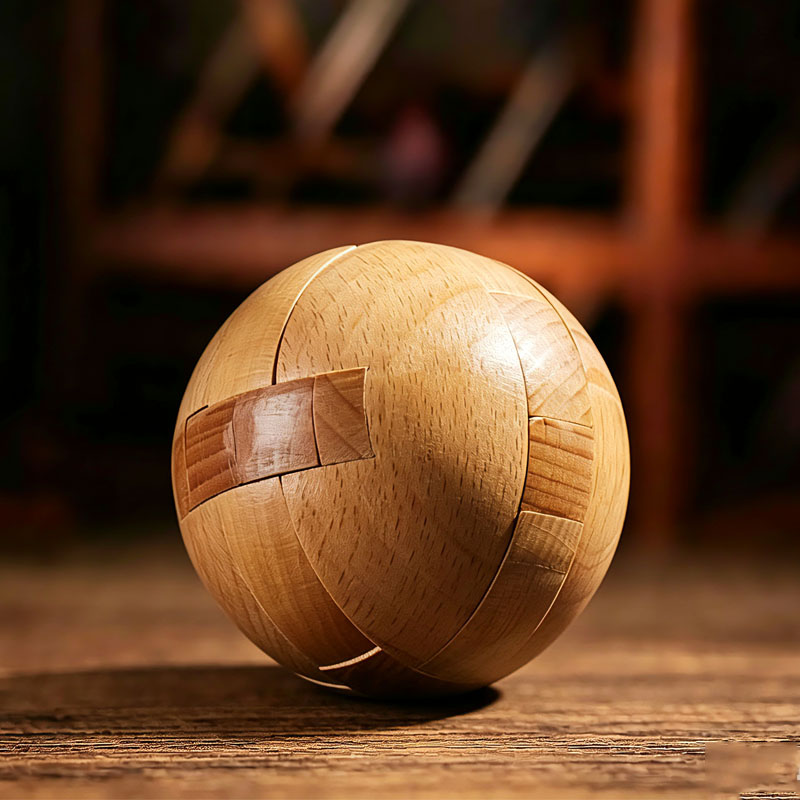 Classic Wooden Puzzle Ball Mag - Wooden Puzzle Kids recension och pris
