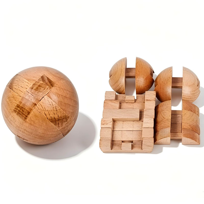Classic Wooden Puzzle Ball Mag - Wooden Puzzle Kids recension och pris