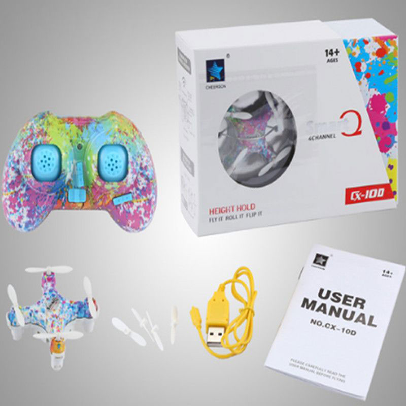 RC Quadcopter Cx10 Mini Remote - Kids Toys Helicopter recension och pris