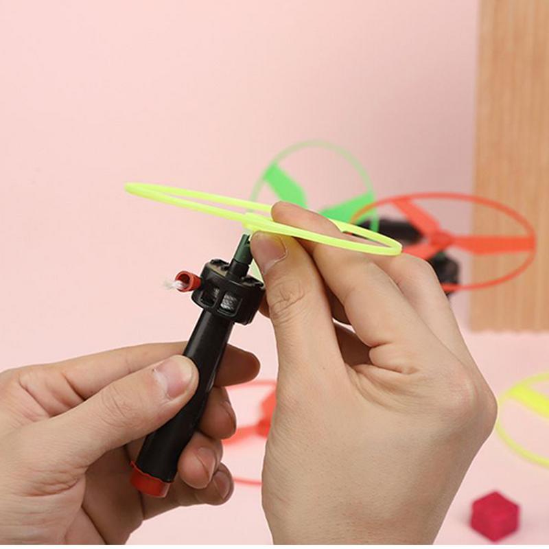 10 set Pull String Flying Disc - Kids Zip Toys recension och pris