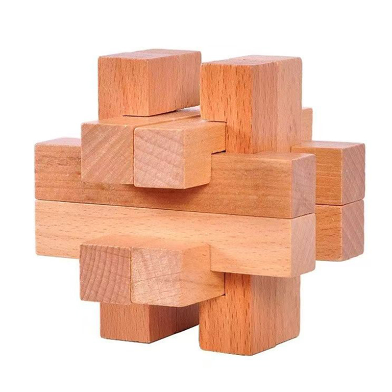 Wooden Brain Teaser for Adults - Wooden Puzzle Kids recension och pris