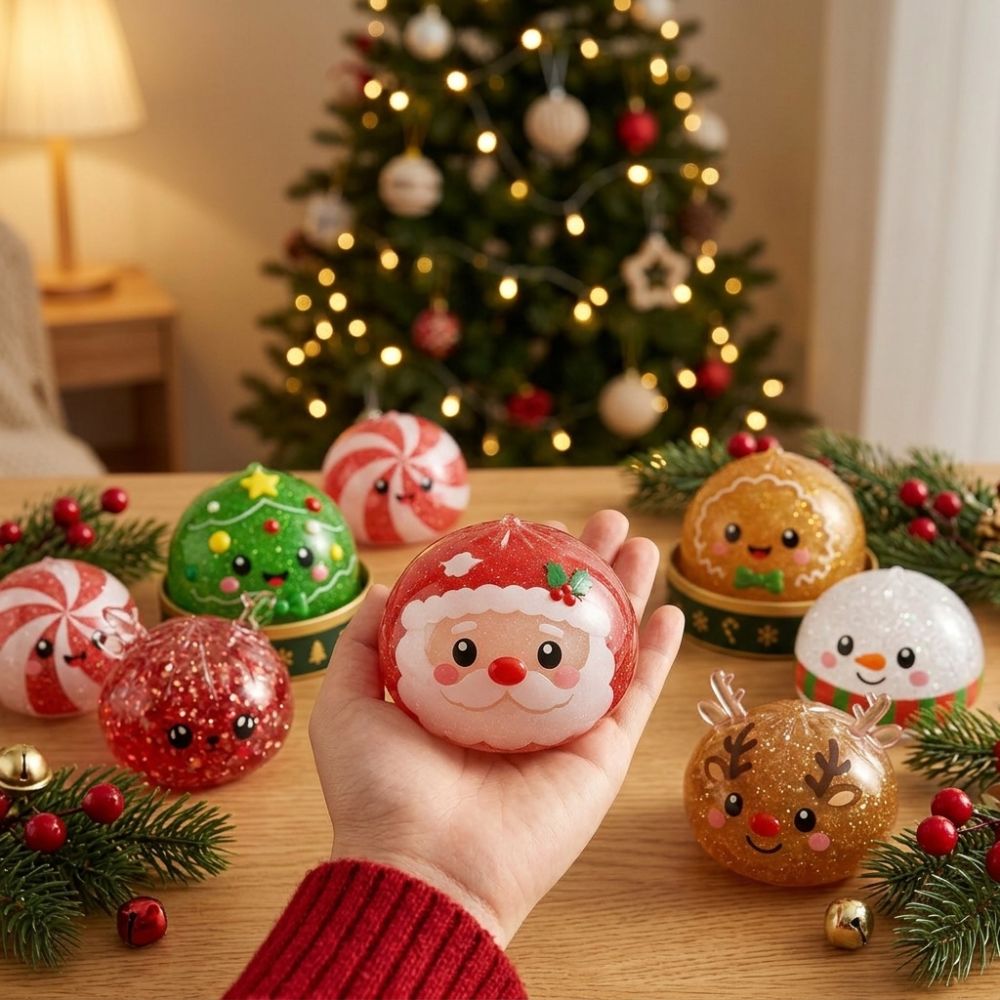 Christmas Dumpling Squishy Squ - Kids Toys Xmas recension och pris