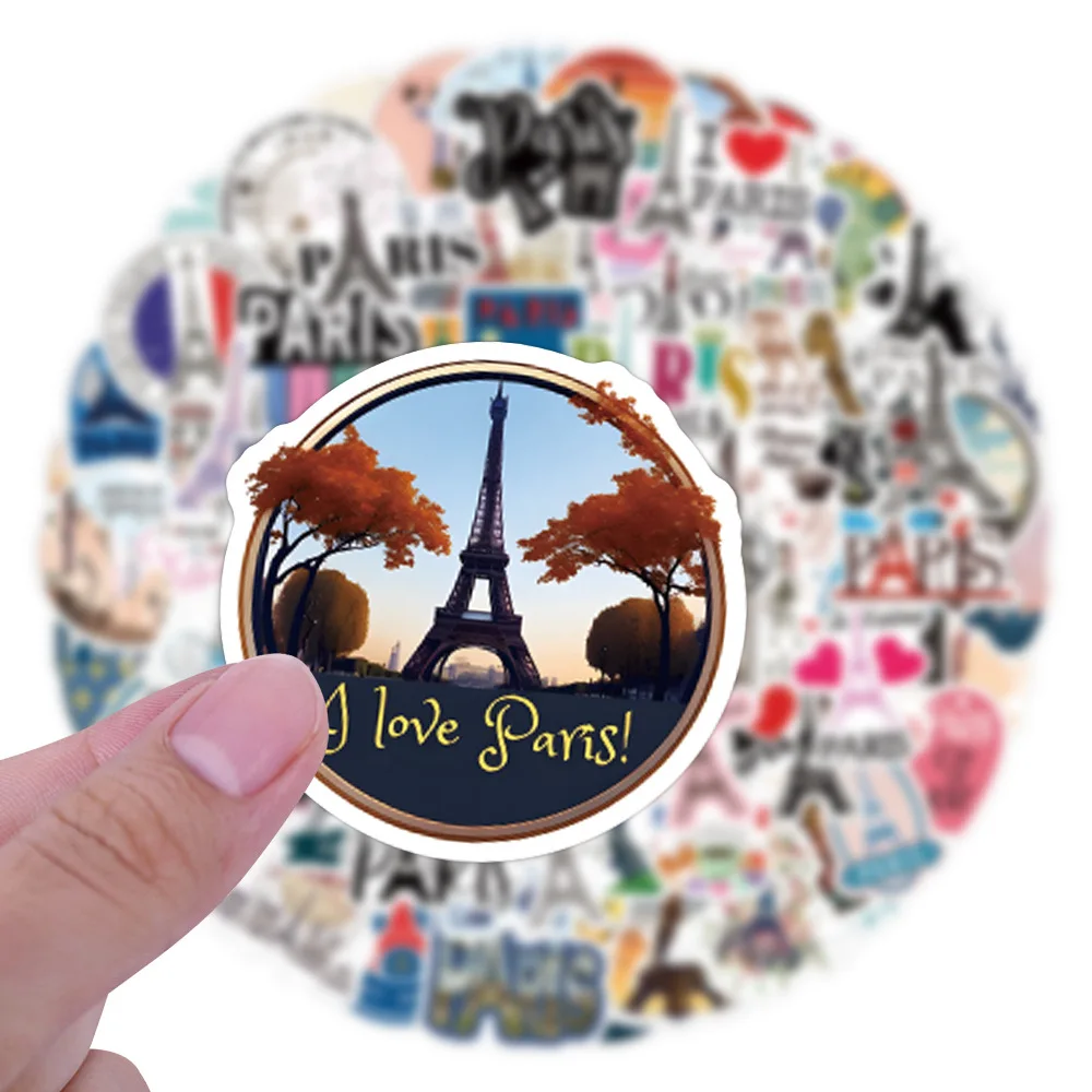 110PCS France Paris Stickers T - Kids Toys Paris recension och pris