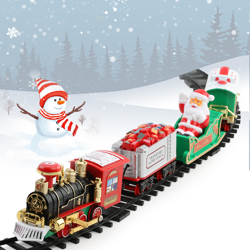 Electric Christmas Train Set M - Kids Toys Xmas recension och pris