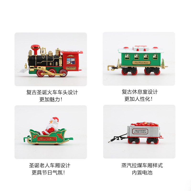 Electric Christmas Train Set M - Kids Toys Xmas recension och pris
