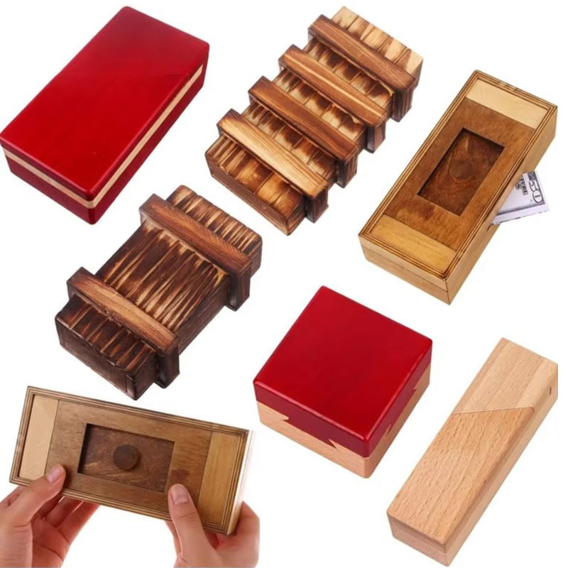Wooden Puzzle Box with Secret  - Wooden Puzzle Kids recension och pris
