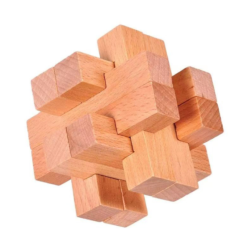 Wooden Brain Teaser for Adults - Wooden Puzzle Kids recension och pris