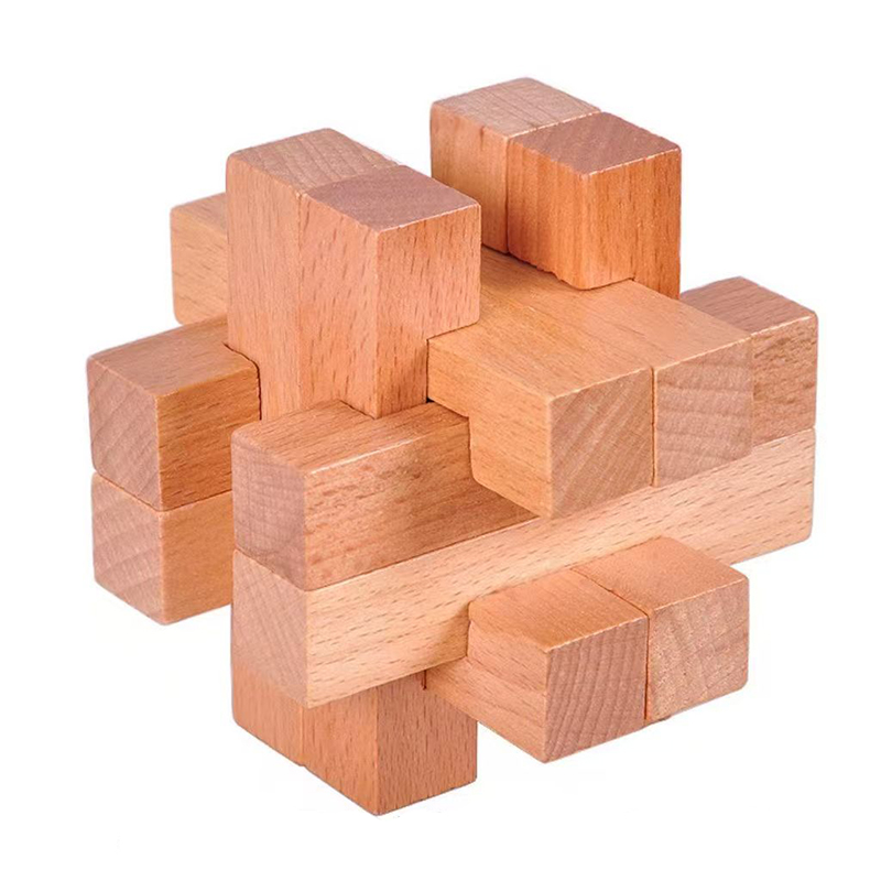 Wooden Brain Teaser for Adults - Wooden Puzzle Kids recension och pris