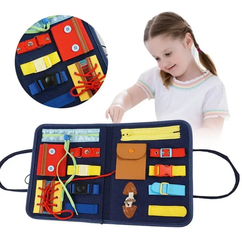 Kids Busy Board Buckle 1-5 Yea - Kids Zip Toys recension och pris