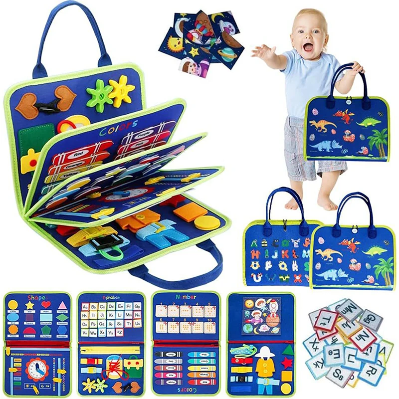 Kids Busy Board Buckle 1-5 Yea - Kids Zip Toys recension och pris