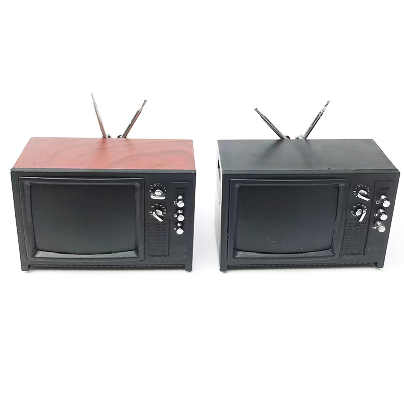 1pc 1/12 Dollhouse Mini Televi - Kids Toys Vintage recension och pris