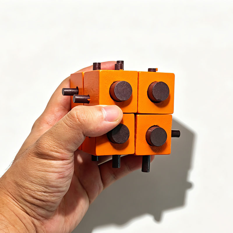 Difficult Luban Lock Wooden In - Wooden Puzzle Kids recension och pris