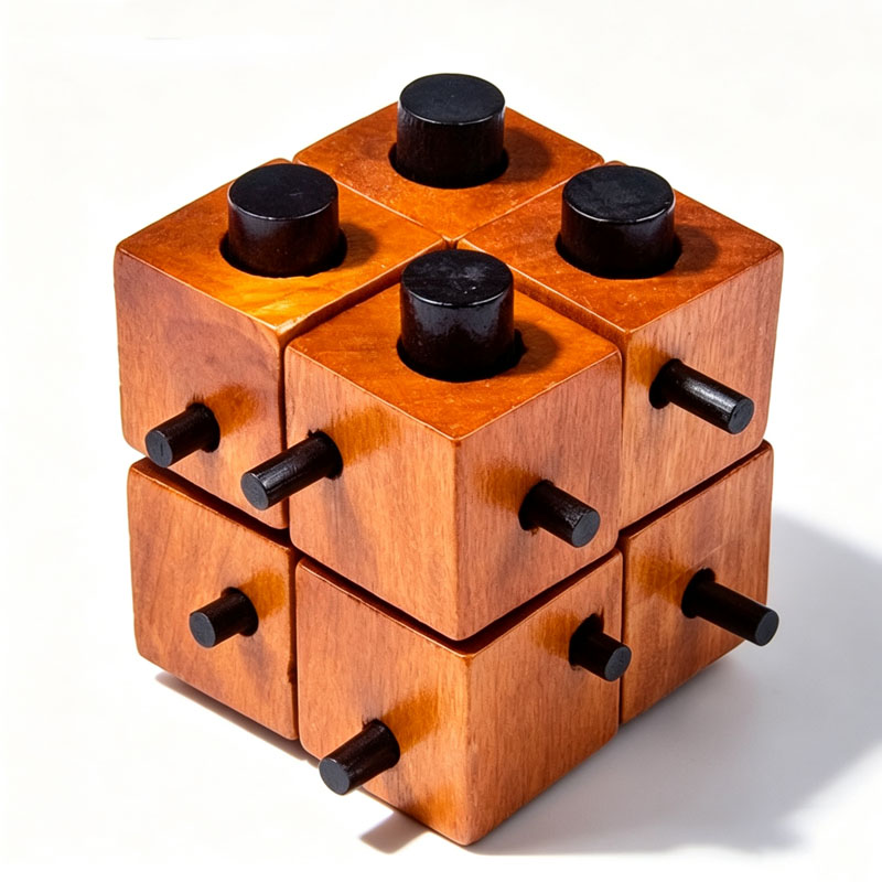 Difficult Luban Lock Wooden In - Wooden Puzzle Kids recension och pris