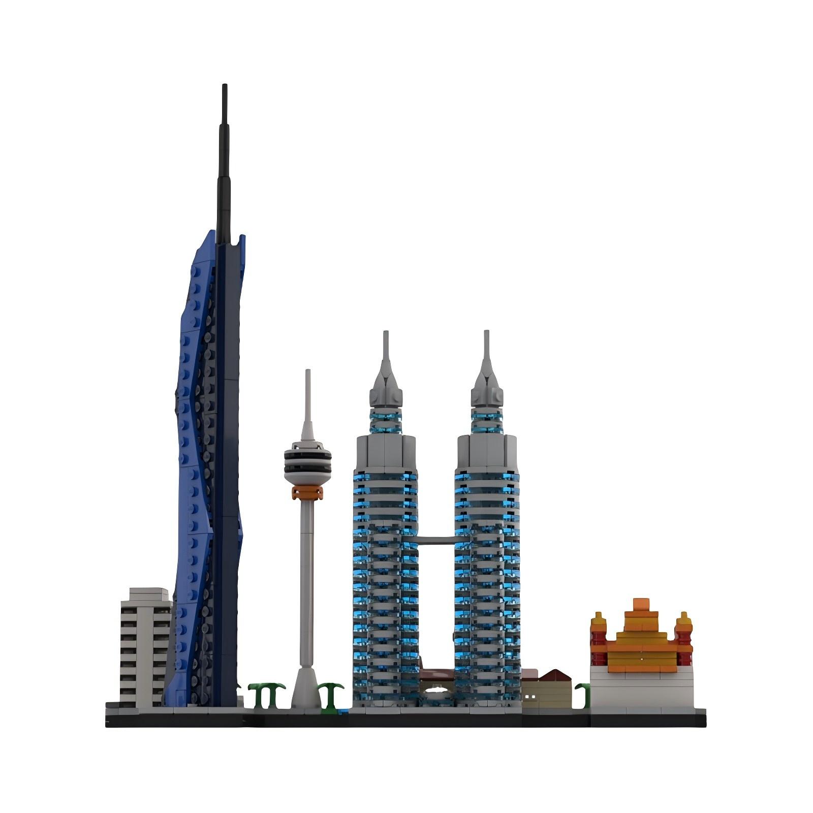 Malaysia City Landmark Archite - Kids Toys Malaysia recension och pris
