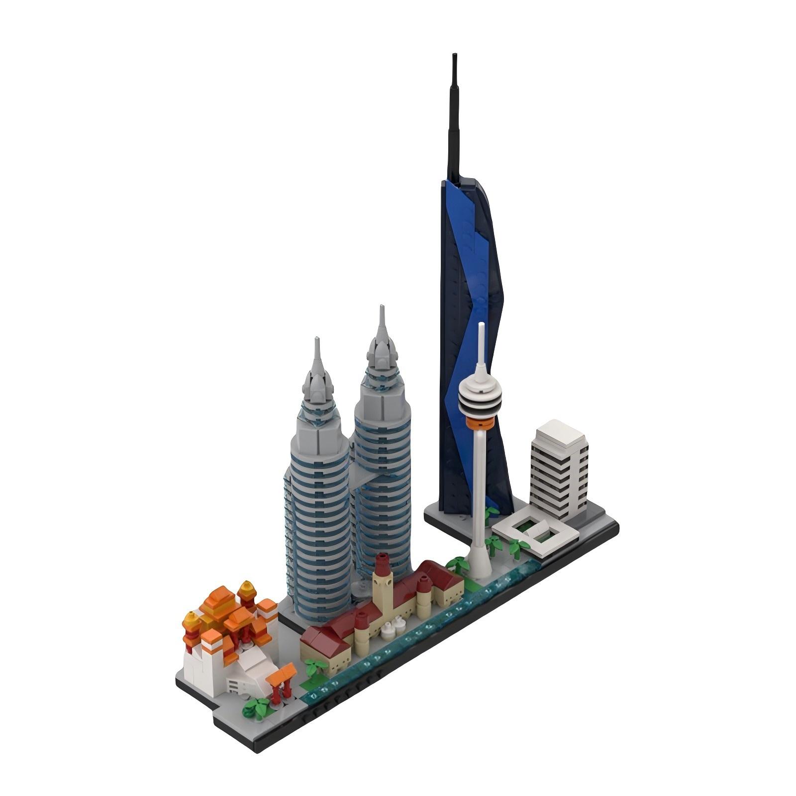 Malaysia City Landmark Archite - Kids Toys Malaysia recension och pris