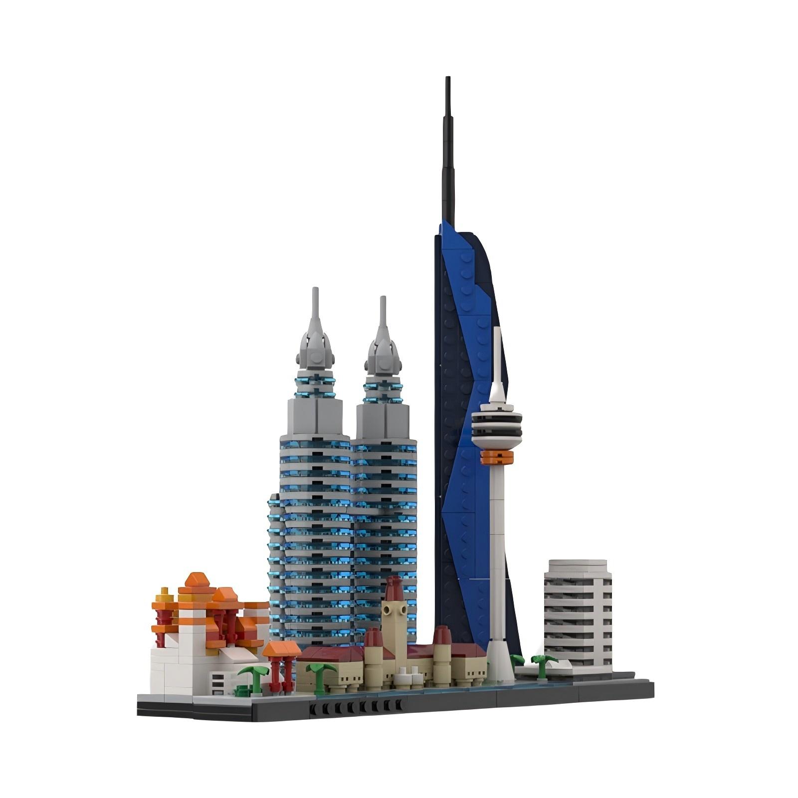 Malaysia City Landmark Archite - Kids Toys Malaysia recension och pris